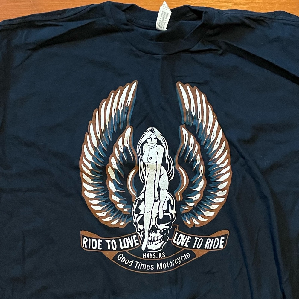 Harley-Good times motorcycle t-shirt